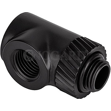 Thermaltake CL-W396-CU00MK-A Pacific SF 90 Grad Adapter G1/4" schwarz