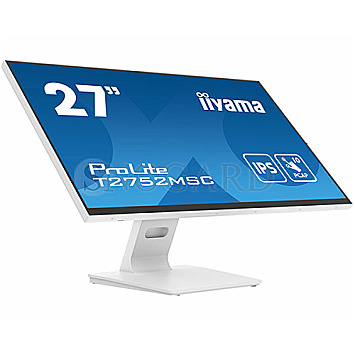 68.6cm (27") Iiyama ProLite T2752MSC-W1 IPS Full-HD Touch Lautsprecher