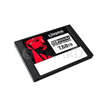 7.68TB Kingston DC600M Data Center Mixed-Use SSD 1DWPD SED 2.5"SATA 6Gb/s