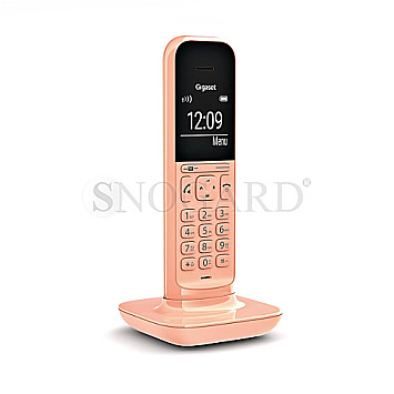 Gigaset CL390 DECT Analogtelefon Cantaloupe orange