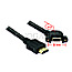 DeLOCK 85103 HDMI Typ-A Stecker -> HDMI Typ-A Buchse 1m gerade / gewinkelt