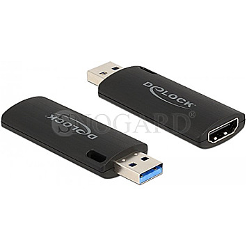 DeLOCK 88307 HDMI Video Capture Stick USB 2.0 Typ-A schwarz