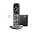 Gigaset CL390A Analog/DECT Telefon mit Anrufbeantworter satellite grey