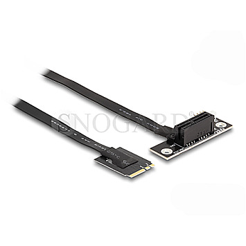 DeLOCK 64217 M.2 Key A+E zu PCIe x1 NVMe Adapter gerade / gewinkelt 20cm