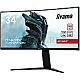 86.4cm (34") Iiyama G-Master GCB3481WQSU-B1 Red Eagle VA 165Hz FreeSync Curved