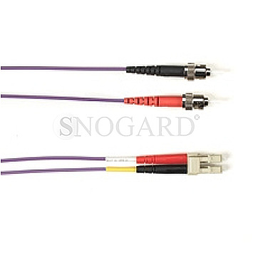 Equip 255542 LWL Patchkabel LC/ST 50/125 Multimode Duplex 2m violett