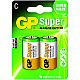 GP Batteries GP14A Super Alkaline Baby C 2er Pack