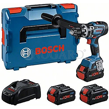 Bosch GSR 18V-150 C BITURBO Akku-Bohrschrauber inkl. L-Boxx + 3 Akkus 8.0Ah