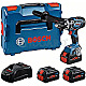 Bosch GSR 18V-150 C BITURBO Akku-Bohrschrauber inkl. L-Boxx + 3 Akkus 8.0Ah