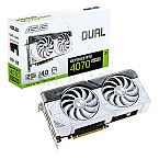 12GB ASUS DUAL-RTX4070S-12G-WHITE Dual GeForce RTX4070 SUPER White