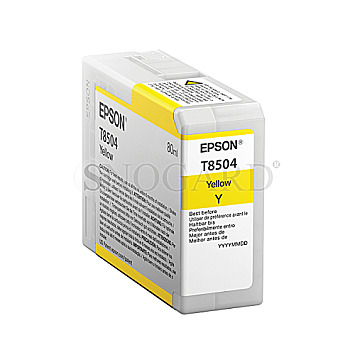 Epson T8504 Ultrachrome HD Tinte 80ml gelb