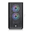 Thermaltake CA-1Y8-00S1WN-02 Versa H16 TG ARGB Micro Tower Chassis Black Edition