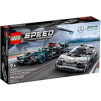 LEGO 76909 Speed Champions Mercedes AMG F1 W12 E + AMG Project One