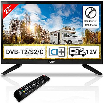 54.6cm (22.5") Xoro HTC 2249 Full-HD TV+DVD-Player