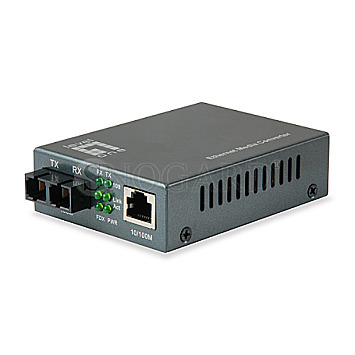 LevelOne FVT-1101 Media Konverter RJ45 ->SC MM 2km