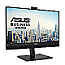 68.6cm (27") ASUS Business Monitor BE27ACSB IPS WQHD WebCam Pivot Lautsprecher