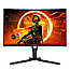 68.6cm (27") AOC CQ27G3SU/BK VA WQHD 165Hz Gaming Lautsprecher Curved