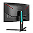 68.6cm (27") AOC CQ27G3SU/BK VA WQHD 165Hz Gaming Lautsprecher Curved