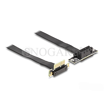 DeLOCK 88042 Riser Karte PCI Express x1 Stecker zu PCIe x1 Slot Kabel 30cm