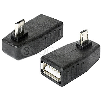 DeLOCK 65473 Adapter USB Micro Typ-B Stecker -> USB 2.0 Typ-A schwarz