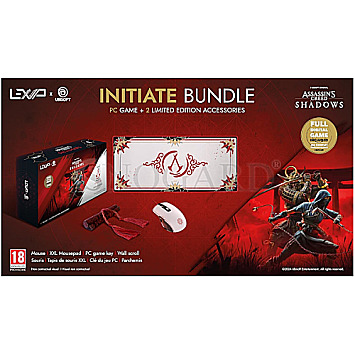 Lexip X Ubisoft UBXLXBOX001 Assassin's Creed Shadows Box inkl. Game, Mouse+Pad