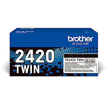 Brother TN-2420 Toner 2x 3000 Seiten 2er Pack schwarz