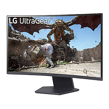 68.6cm (27") LG UltraGear 27GS60QX-B VA HDR10 WQHD 180Hz Gaming Curved