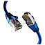 EFB EC020200235 CAT8.1 S/FTP Patchkabel LSZH 1m blau