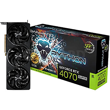 12GB Gainward 4823 GeForce RTX4070 SUPER Python III OC