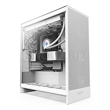 NZXT CM-H72FW-01 H7 Flow (2024) Matte White Edition