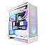 NZXT CM-H72FW-R1 H7 Flow RGB (2024) Matte White Edition