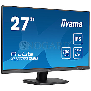 68.6cm (27") Iiyama ProLite XU2793QSU-B6 IPS WQHD 100Hz Lautsprecher