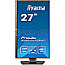 68.6cm (27") Iiyama ProLite XUB2797QSNP-B1 IPS WQHD 100Hz Pivot LAN Lautsprecher