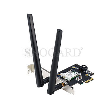 ASUS PCE-BE6500 PCIe x1 WiFi 7 TriBand WLAN-Adapter + Bluetooth 5.4