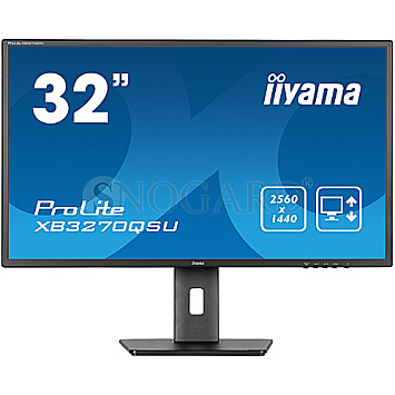 80cm (31.5") Iiyama ProLite XB3270QSU-B1 IPS WQHD 100Hz Lautsprecher