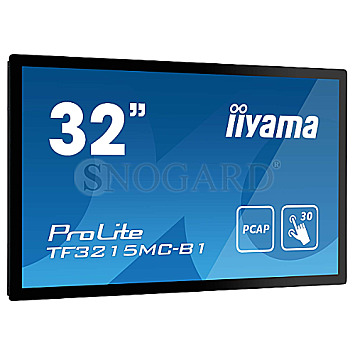 81.3cm (32") Iiyama TF3215MC-B2 VA (MVA) Full-HD Multi-Touch IP65 24/7 IK7