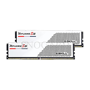 32GB G.Skill F5-6400J3648F16GX2-RS5W Ripjaws S5 CL36 DDR5-6400 Kit white