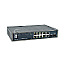 LevelOne GEP-1221 Gigabit PoE Switch 150W Unmanaged 10x RJ45 2x SFP