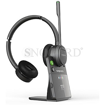 Gequdio WA9756 GC-4 DECT / BT Duales Headset inkl. Basisstation