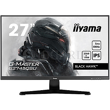 68.6cm (27") Iiyama G-Master G2745QSU-B1 Black Hawk IPS WQHD 100Hz Lautsprecher