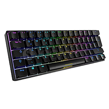 Sharkoon Skiller SGK50 S4 White Gamer RGB Keyboard Kailh KT Blue