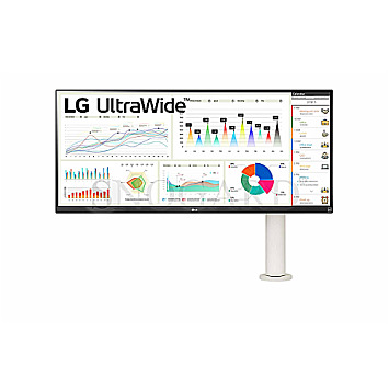 86.4cm (34") LG UltraWide 34WQ68X-W IPS UWFHD 100Hz Lautsprecher