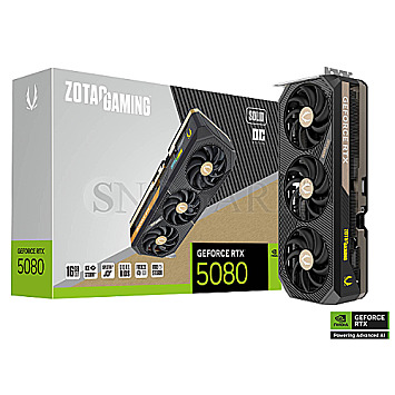 16GB Zotac ZT-B50800J-10P Gaming GeForce RTX5080 Solid OC