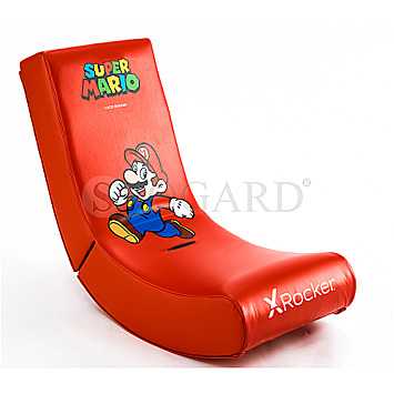 X-Rocker Super Mario Video Gaming Stuhl Mario Joy Edition Gamer Bodensessel rot