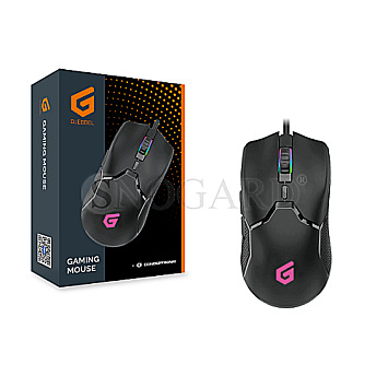 Conceptronic DJEBBEL 05B RGB Gaming Mouse USB schwarz