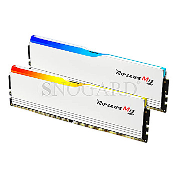 64GB G.Skill F5-6400J3239G32GX2-RM5RW Ripjaws M5 RGB CL32 DDR5-6400 Kit white