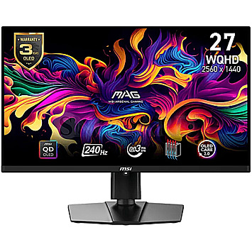 67.3cm (26.5") MSI MAG 271QPXDE QD-OLED E2 OLED WQHD 240Hz Gaming FreeSync