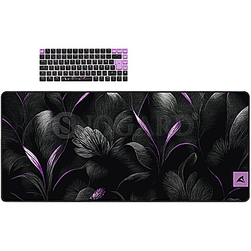 Sharkoon Skiller SGK50 S3 Design Bundle D2 XXL Mousepad+Keycaps schwarz/violett