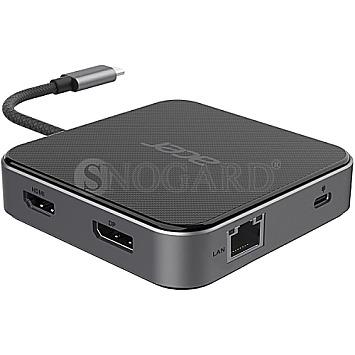 ACER HP.DSCAB.013 7in1 Mini Dock USB-C schwarz