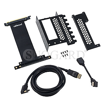 CableMod Vertical PCI-e Bracket PCI-e 4.0 Edition (Black， HDMI +